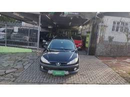 PEUGEOT - 206 - 2007/2008 - Preta - R$ 20.900,00