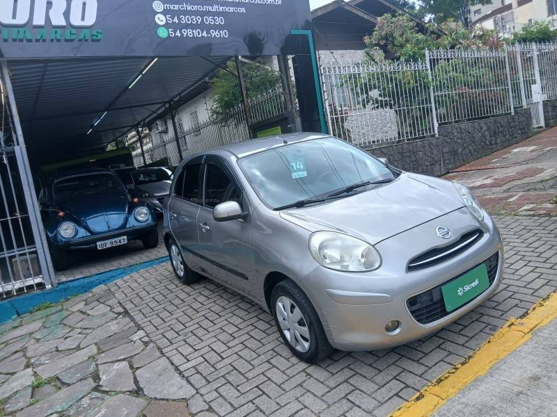 NISSAN - MARCH - 2013/2014 - Cinza - R$ 28.900,00