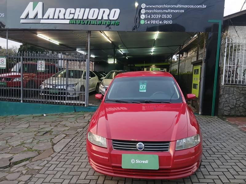 FIAT - STILO - 2007/2007 - Vermelha - R$ 22.900,00
